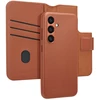 Accezz 2-in-1 odinis atverčiamas dėklas su MagSafe, skirtas Samsung Galaxy S24 – Sienna Brown