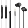 Accezz ausinės į ausis – Laidinės ausinės – AUX / 3,5 mm jungtis – Juodos