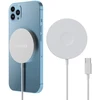 Accezz belaidis įkroviklis USB-C – MagSafe belaidis įkroviklis – 1 metras – Baltas