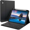 Accezz „Bluetooth“ klaviatūros dėklas su atlenkiamu dangteliu, skirtas iPad 11 (2025) 11 colių A16 / iPad 10 (2022) 10.9 colio – QWERTZ / DE – Juodas