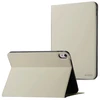 Accezz Classic atverčiamas dėklas, skirtas iPad 11 (2025) 11 colių A16 / iPad 10 (2022) 10.9 colio – pilkšvai smėlinės spalvos