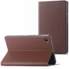 Accezz Classic atverčiamas dėklas, skirtas Samsung Galaxy Tab A11 Plus – rudas