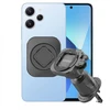 Accezz EasyLock automobilinis telefono laikiklis – ventiliacijos grotelėms – universalus – 360 laipsnių besisukantis – juodas