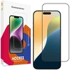 Accezz Full Cover grūdinto stiklo ekrano apsauga, skirta iPhone 18 Pro / 17 / 17 Pro / 16 Pro