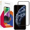 Accezz Full Cover grūdinto stiklo ekrano apsauga, skirta iPhone 11 Pro / Xs / X