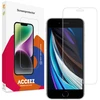 Accezz grūdinto stiklo ekrano apsauga, 2 vnt. pakuotė, skirta iPhone SE (2022 / 2020)