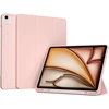 Accezz išmanusis atverčiamas silikoninis dėklas, skirtas iPad Air 13 colių (2026) M4 / (2025) M3 / (2024) M2 – rožinis
