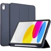 Accezz išmanusis atverčiamas silikoninis dėklas, skirtas iPad 11 (2025) 11 colių A16 / iPad 10 (2022) 10.9 colio – tamsiai mėlynas