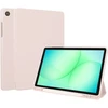 Accezz išmanusis silikoninis atverčiamas dėklas, skirtas Samsung Galaxy Tab A11 Plus / A9 Plus – rožinis