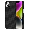 Accezz MagSafe Kevlar® dėklas iPhone 14 – juodas