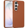 Accezz MagSafe odinis nugarėlės dėklas, skirtas Samsung Galaxy S26 – Sienna Brown