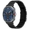 Accezz matinis titano plieno dirželis, skirtas Samsung Galaxy Watch Ultra 2 (2026) / Ultra (2024/2025) – juodas