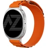 Accezz nailoninė „Alpine“ apyrankė, skirta Samsung Galaxy Watch 9 (40/44mm) / Watch 8 (40/44mm) / Classic (46mm) – oranžinė