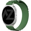 Accezz nailoninė „Alpine“ apyrankė, skirta Samsung Galaxy Watch 9 (40/44mm) / Watch 8 (40/44mm) / Classic (46mm) – alyvuogių žalia