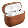 Accezz natūralios odos dėklas, skirtas AirPods Pro 2 – konjako spalvos