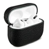 Accezz natūralios odos dėklas, skirtas AirPods Pro 2 – juodas