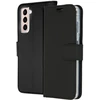 Accezz piniginės tipo TPU atverčiamas dėklas, skirtas Samsung Galaxy S21 Plus – juodas