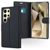 Accezz piniginės tipo TPU atverčiamas dėklas, skirtas Samsung Galaxy S25 Ultra – juodas