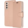 Accezz piniginės tipo TPU atverčiamas dėklas, skirtas Samsung Galaxy S21 Plus – rožinio aukso spalvos