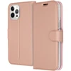 Accezz piniginės tipo TPU atverčiamas dėklas, skirtas iPhone 12 Pro Max – rožinio aukso spalvos