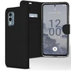 Accezz piniginės tipo TPU atverčiamas dėklas, skirtas Nokia X30 – juodas