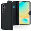 Accezz piniginės tipo TPU atverčiamas dėklas, skirtas Samsung Galaxy S24 FE – juodas
