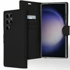 Accezz piniginės tipo TPU atverčiamas dėklas, skirtas Samsung Galaxy S23 Ultra – Juodas