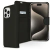 Accezz piniginės tipo TPU atverčiamas dėklas, skirtas iPhone 16 Pro – juodas
