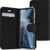 Accezz piniginės tipo TPU atverčiamas dėklas, skirtas Xiaomi Redmi 9C – juodas
