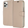 Accezz piniginės tipo TPU atverčiamas dėklas, skirtas iPhone 12 Pro Max – auksinis