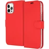 Accezz piniginės tipo TPU atverčiamas dėklas, skirtas iPhone 12 Pro Max – Raudonas