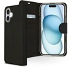 Accezz piniginės tipo TPU atverčiamas dėklas, skirtas iPhone 16 Plus – Juodas