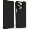 Accezz Premium odinis plonas atverčiamas dėklas, skirtas iPhone 15 Pro Max – juodas