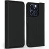 Accezz Premium odinis plonas atverčiamas dėklas, skirtas iPhone 15 Pro – Juodas