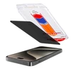 Accezz privatumą saugantis apsauginis stiklas su aplikatoriumi, skirtas iPhone 15 Pro