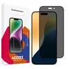 Accezz privatumą saugantis grūdinto stiklo ekrano apsauginis stiklas, skirtas iPhone 17 / 17 Pro / 16 Pro