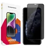Accezz privatumą užtikrinantis grūdinto stiklo ekrano apsauginis stiklas, skirtas iPhone 11 Pro / Xs / X