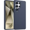 Accezz skysto silikono dėklas Samsung Galaxy S25 Ultra – tamsiai mėlynas