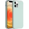 Accezz skysto silikono dėklas, skirtas iPhone 12 (Pro) – dangaus mėlyna