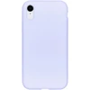 Accezz skysto silikono dėklas, skirtas iPhone Xr – violetinis