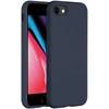 Accezz skysto silikono dėklas, skirtas iPhone SE (2022 / 2020) / 8 / 7 – tamsiai mėlynas