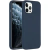 Accezz skysto silikono dėklas, skirtas iPhone 12 Pro Max – tamsiai mėlynas