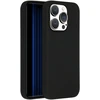 Accezz skysto silikono dėklas, skirtas iPhone 15 Pro – juodas