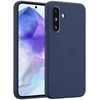Accezz skysto silikono dėklas, skirtas Samsung Galaxy A36 / A56 – tamsiai mėlynas
