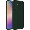 Accezz skysto silikono dėklas, skirtas Samsung Galaxy A55 – miško žalia
