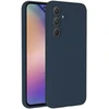 Accezz skysto silikono dėklas, skirtas Samsung Galaxy A55 – tamsiai mėlynas