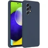 Accezz skysto silikono dėklas, skirtas Samsung Galaxy A53 – tamsiai mėlynas