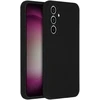 Accezz skysto silikono dėklas, skirtas Samsung Galaxy S23 FE – Juodas