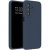 Accezz skysto silikono dėklas, skirtas Samsung Galaxy A27 (5G) – tamsiai mėlynas