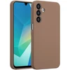 Accezz skysto silikono dėklas, skirtas Samsung Galaxy A16 – šviesiai rudas
